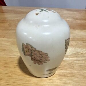Pfaltzgraff Ceramic 1 Shaker Beige Garden  Motif USA Round Glossy, Replacement